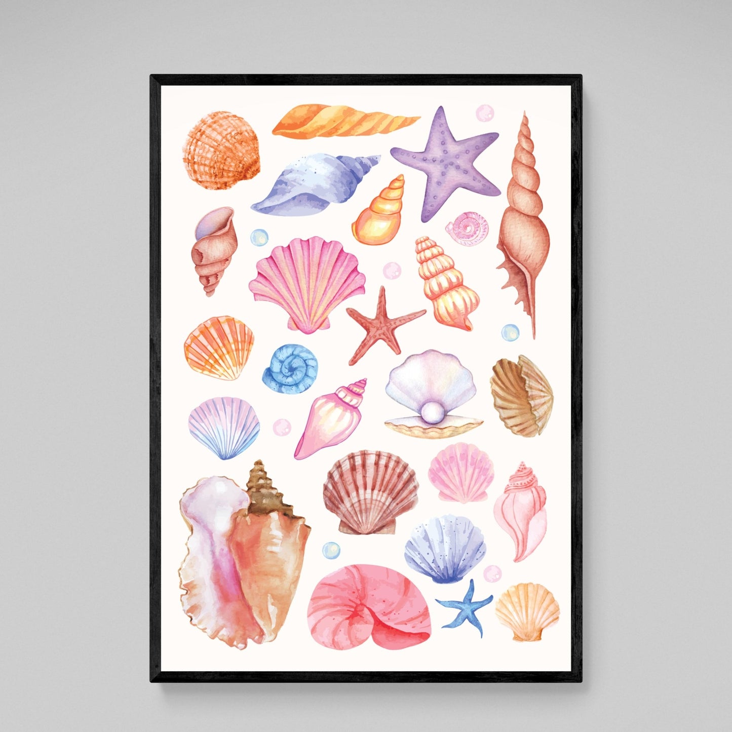 Colorful Coastal Wall Art - Luxury Art Canvas