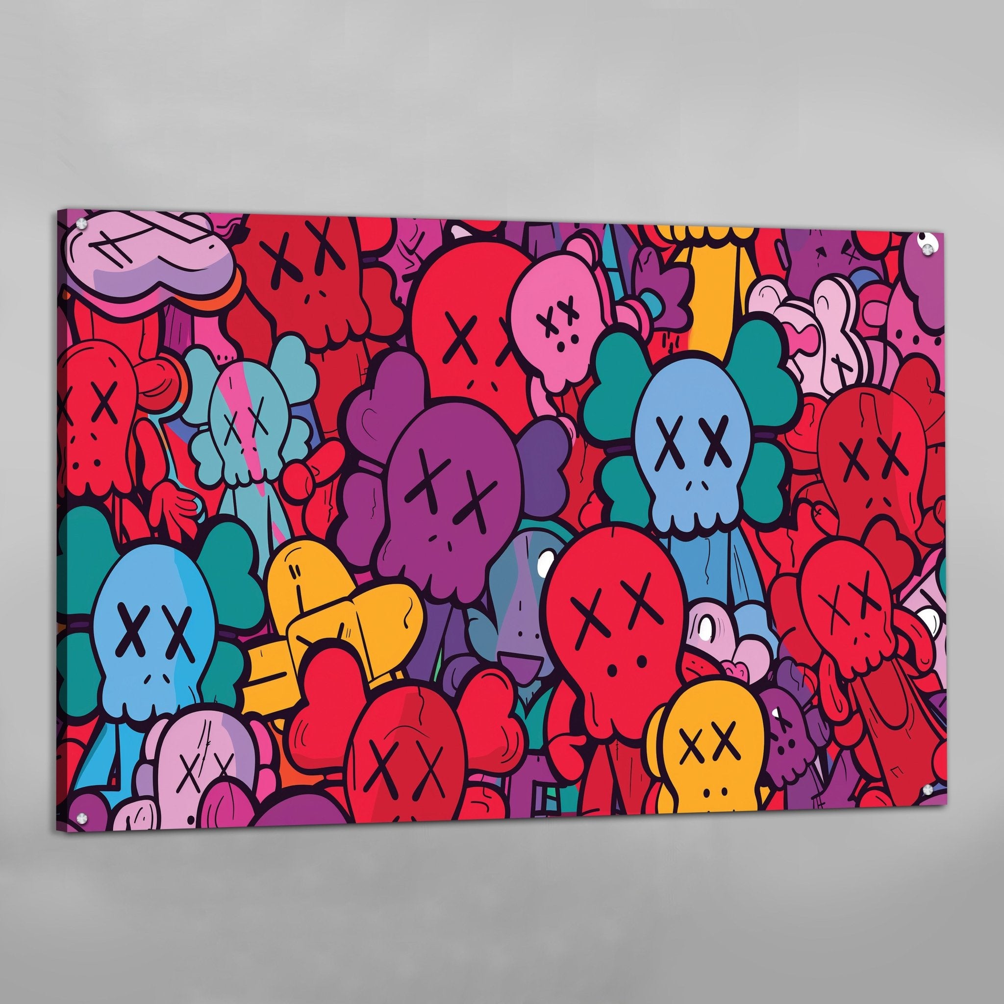 Colorful Hypebeast Canvas Wall Art - Luxury Art Canvas