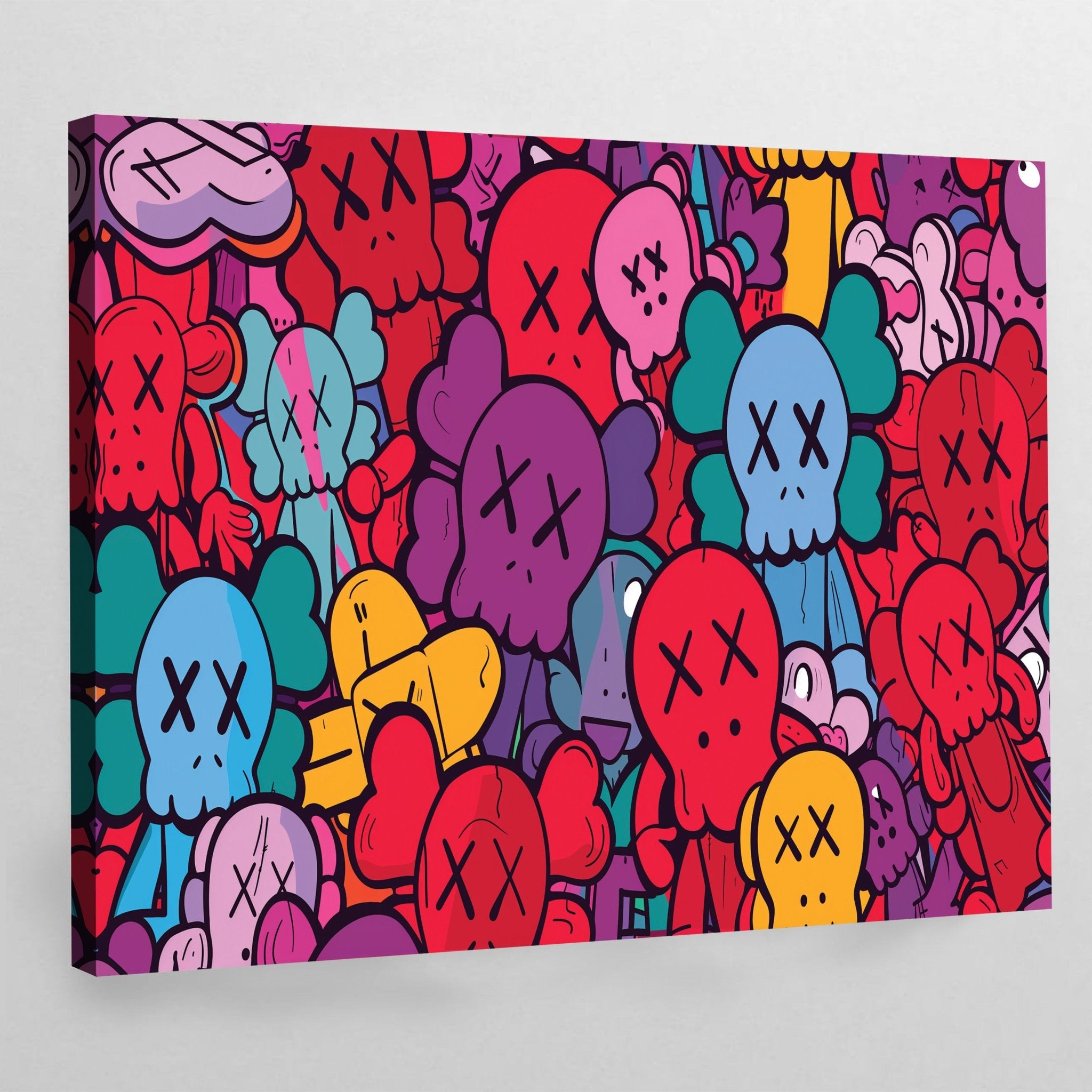 Colorful Hypebeast Canvas Wall Art - Luxury Art Canvas
