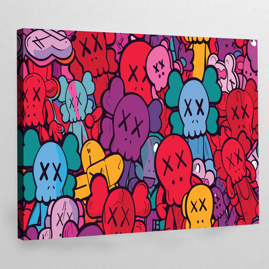 Colorful Hypebeast Canvas Wall Art - Luxury Art Canvas
