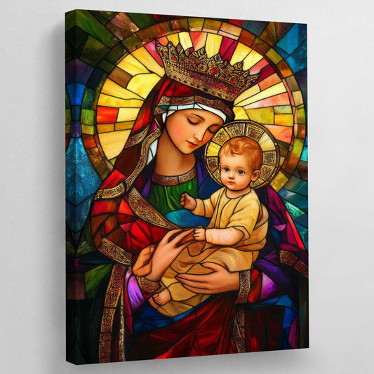 Contemporary Christian Wall Art - Luxury Art Canvas