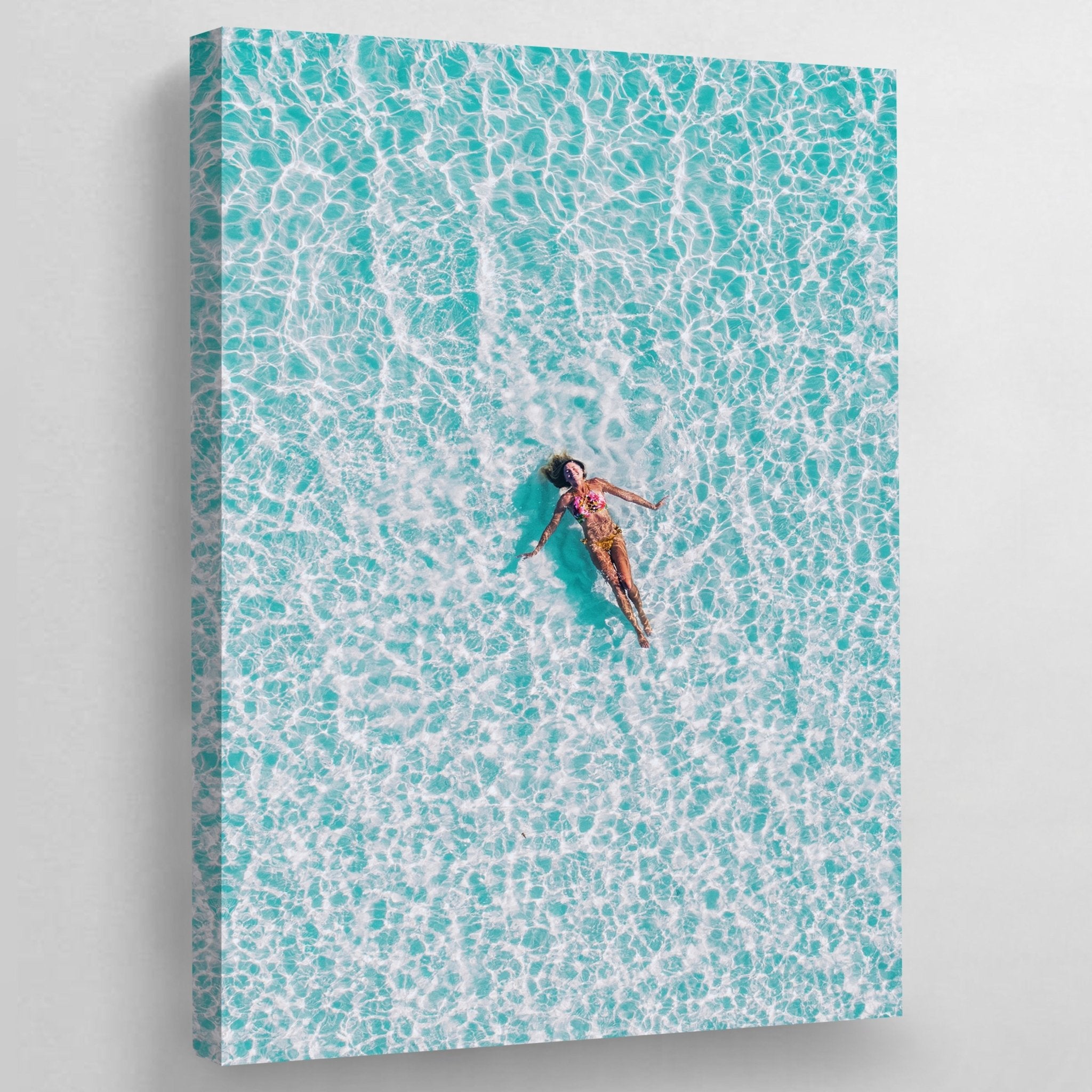 Contemporary Coastal Wall Art - Luxury Art Canvas