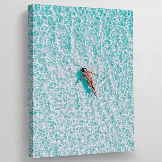 Contemporary Coastal Wall Art - Luxury Art Canvas