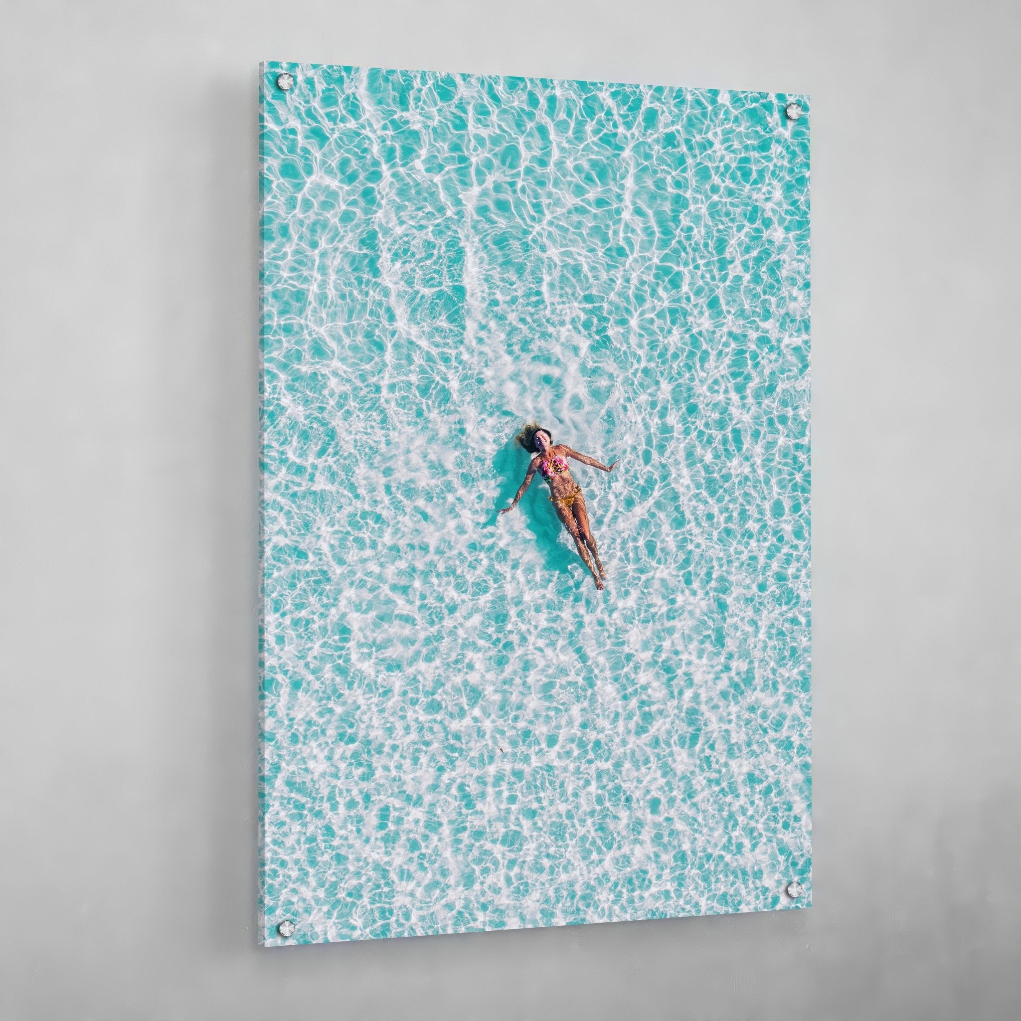 Contemporary Coastal Wall Art - Luxury Art Canvas