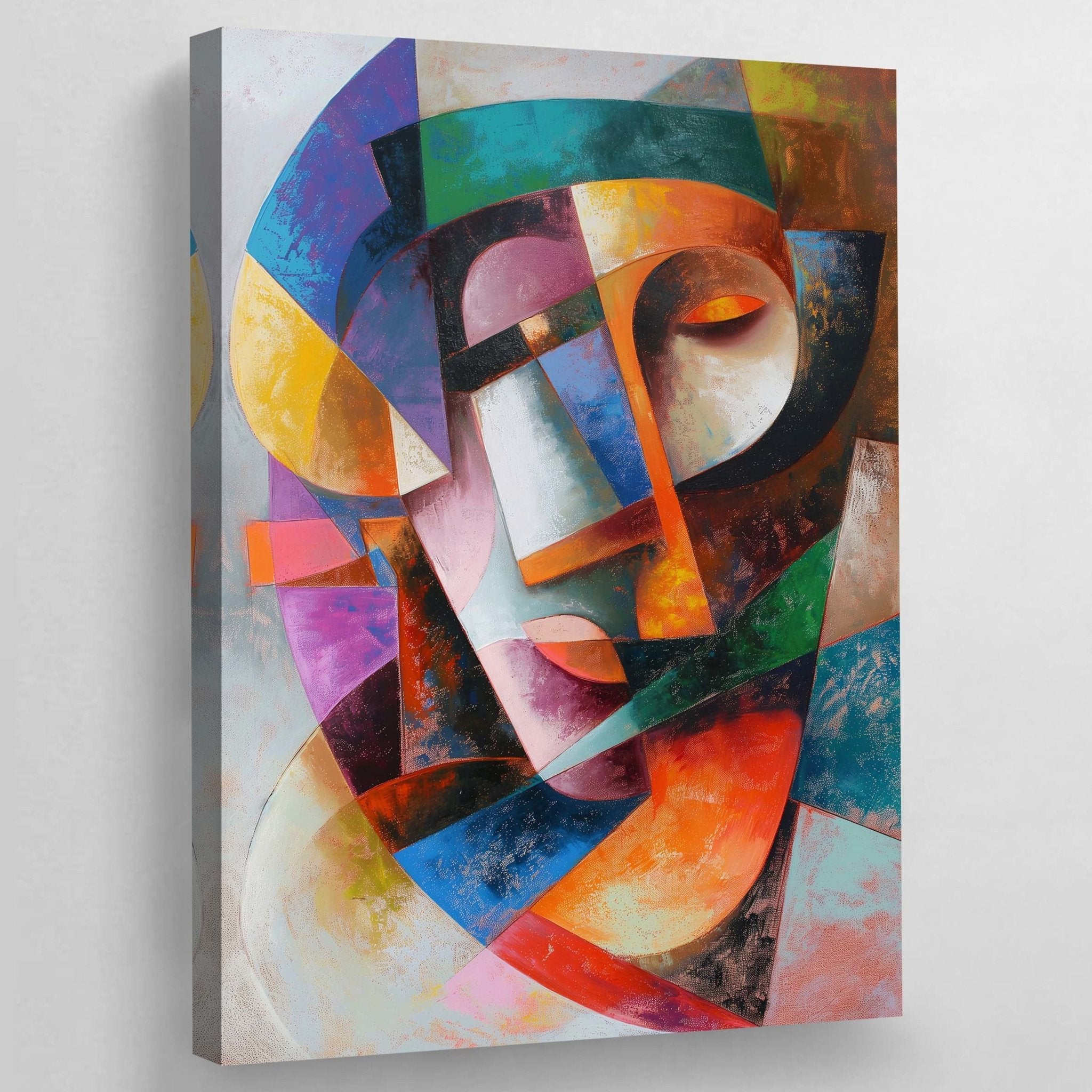 Cubism Wall Art - Luxury Art Canvas