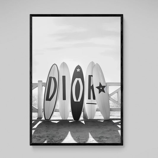 Dior Surf Wall Art - Luxury Art Canvas