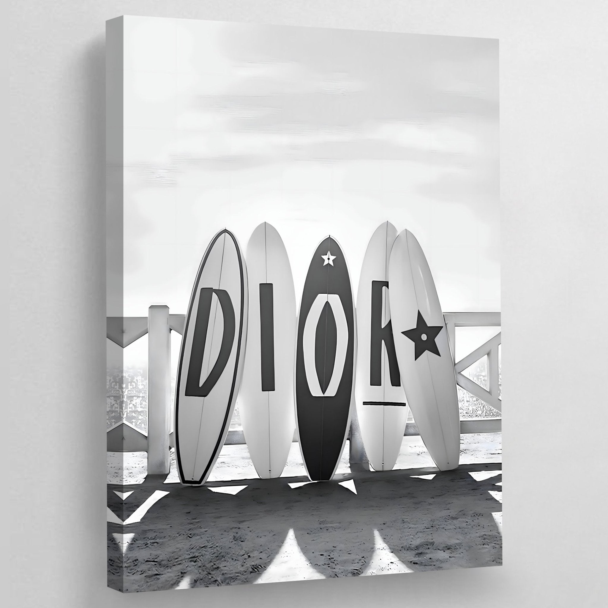 Dior Surf Wall Art | Luxury Art Canvas