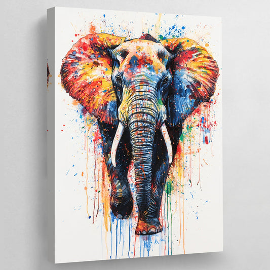 Elephant Wall Art Canvas - Luxury Art Canvas