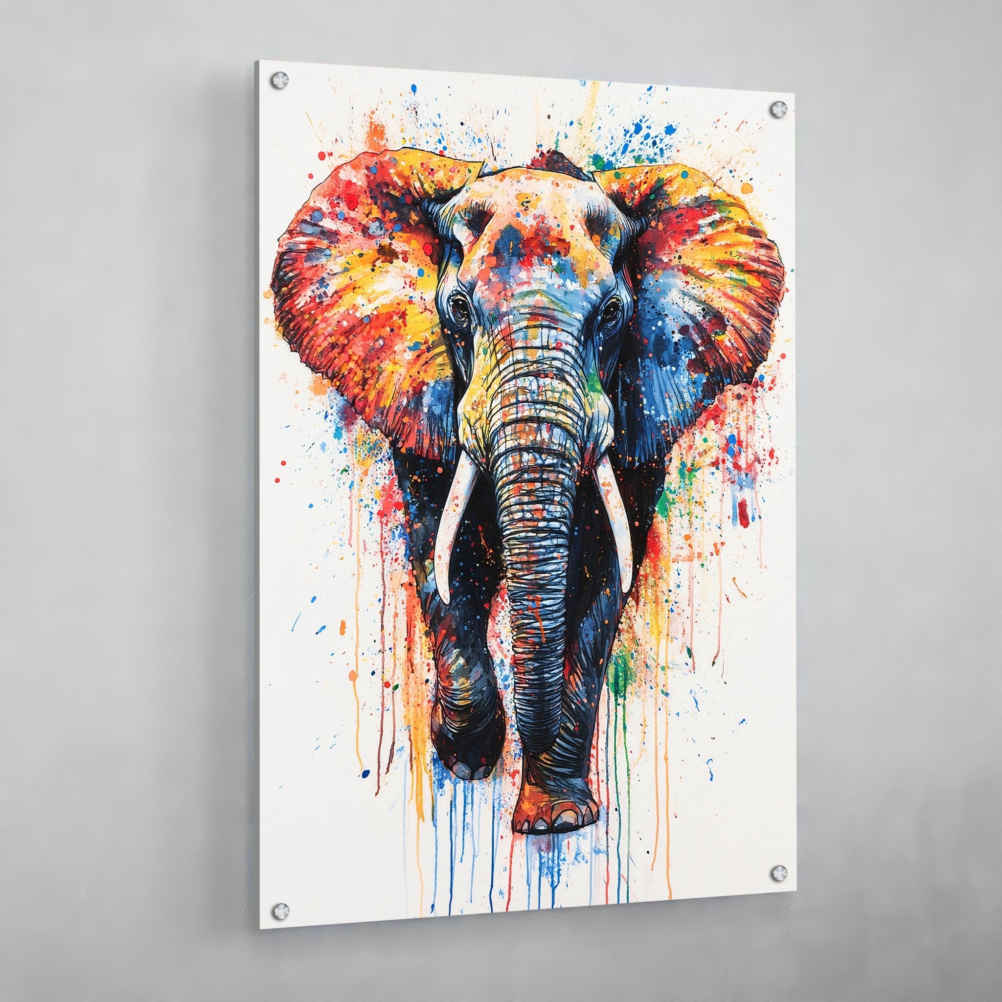 Elephant Wall Art Canvas - Luxury Art Canvas