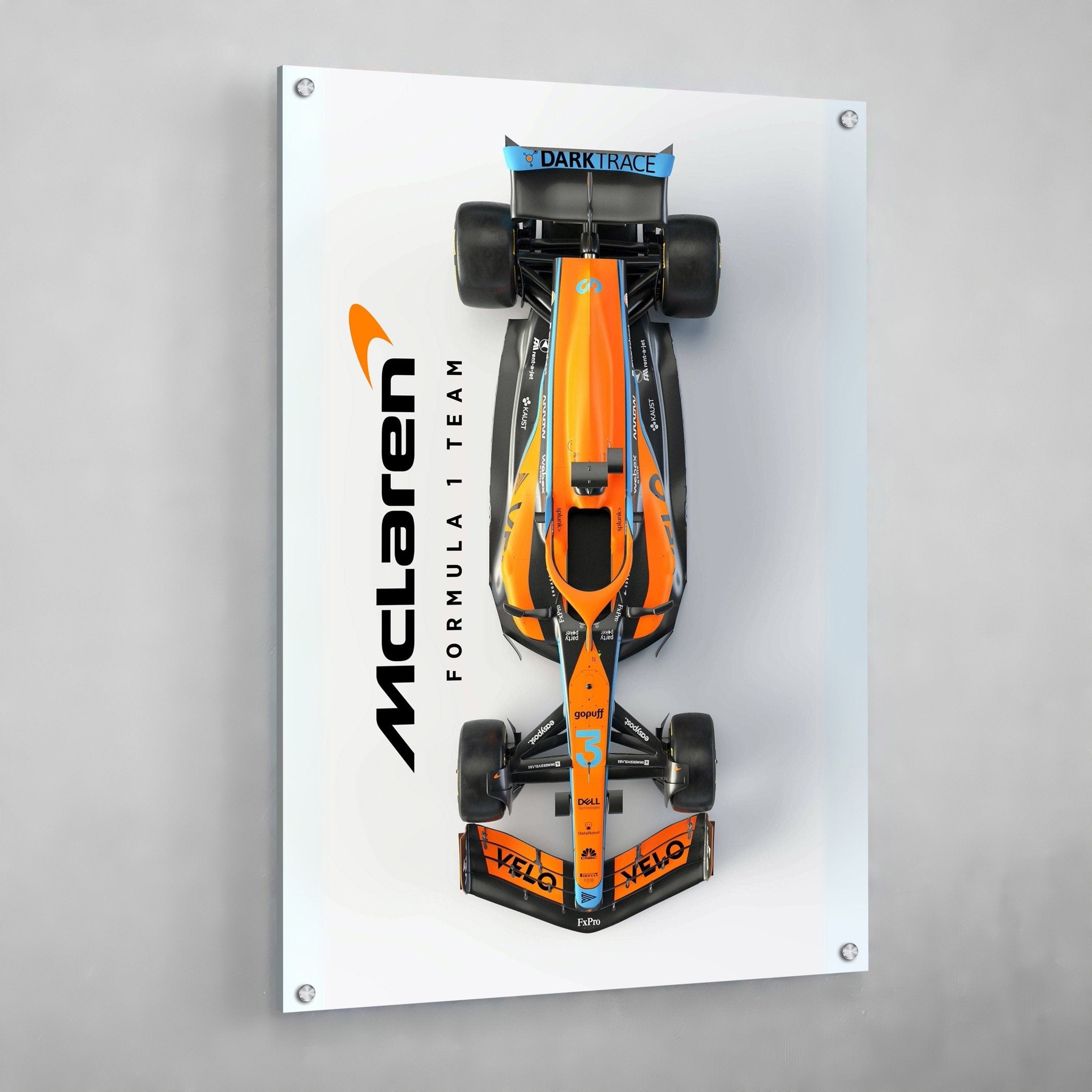 F1 McLaren Canvas - Luxury Art Canvas
