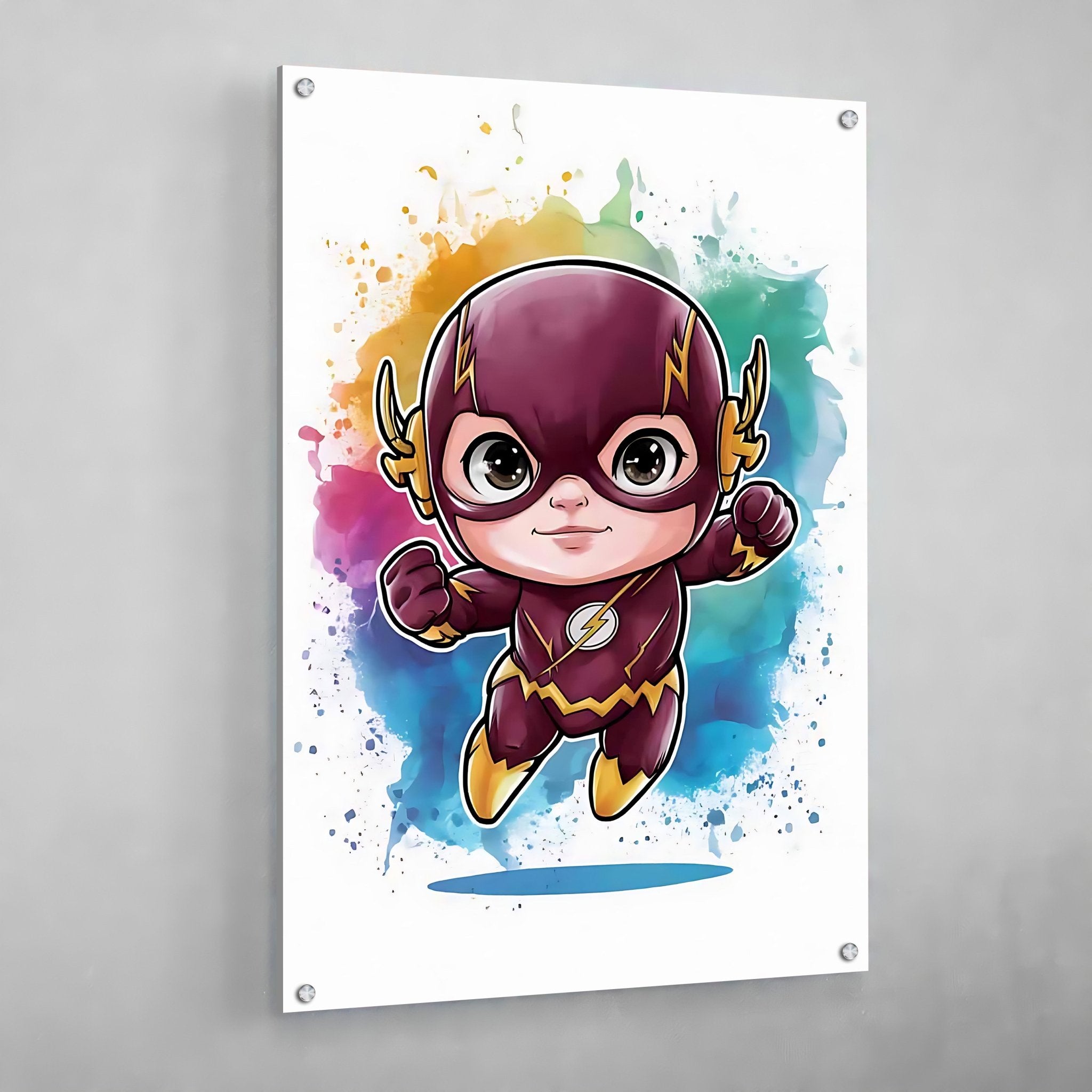 Fast Superhero Nursery Wall Art - Luxury Art Canvas