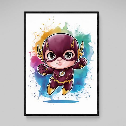 Fast Superhero Nursery Wall Art - Luxury Art Canvas