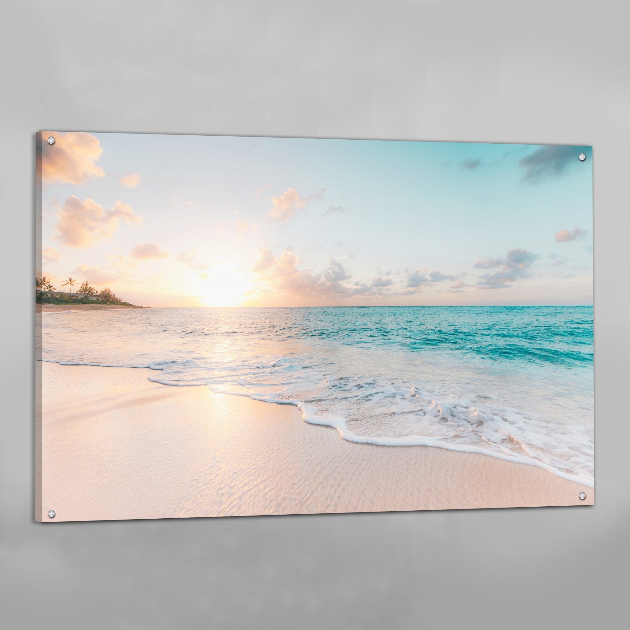 Framed Beach Wall Art - Luxury Art Canvas