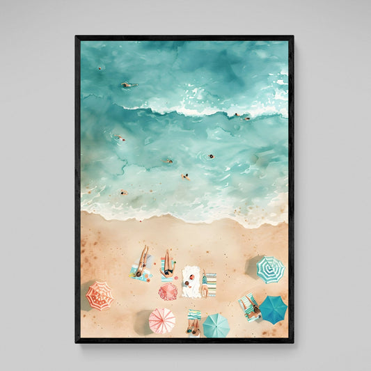 Framed Coastal Wall Art - Luxury Art Canvas