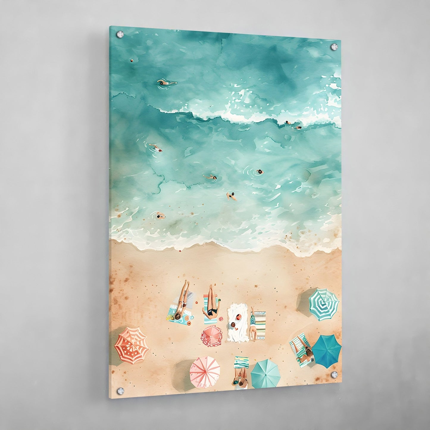 Framed Coastal Wall Art - Luxury Art Canvas