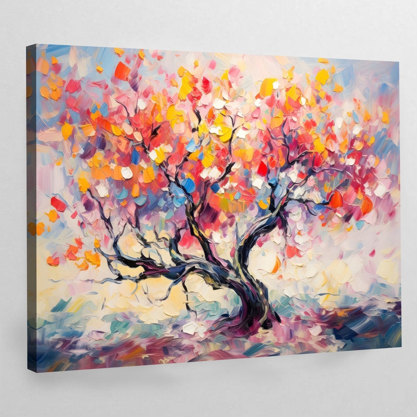 Framed Tree Of Life Wall Art - Luxury Art Canvas