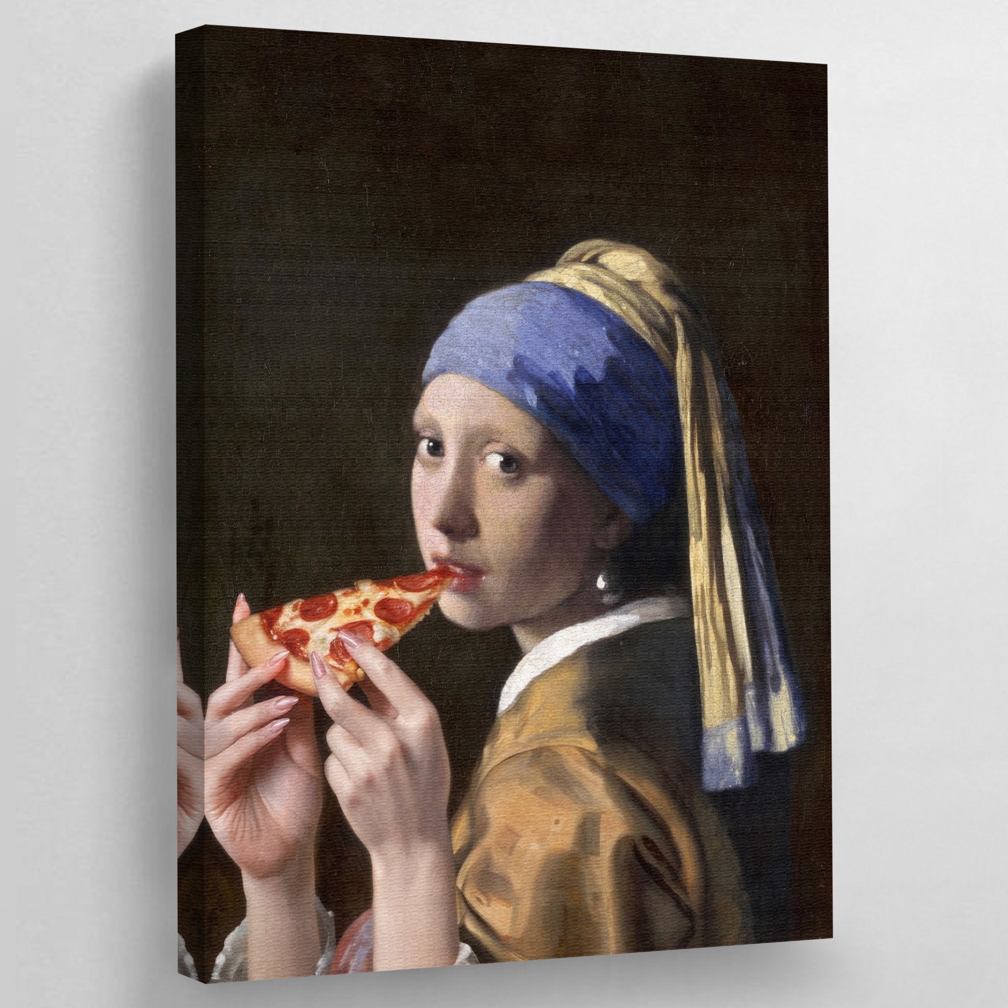 Girl With A Pearl Earring Modern Wall Art - Luxury Art Canvas