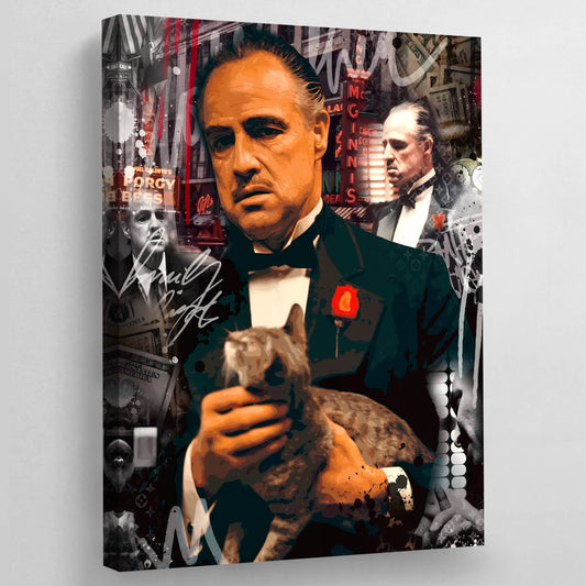 Godfather Wall Art - Luxury Art Canvas