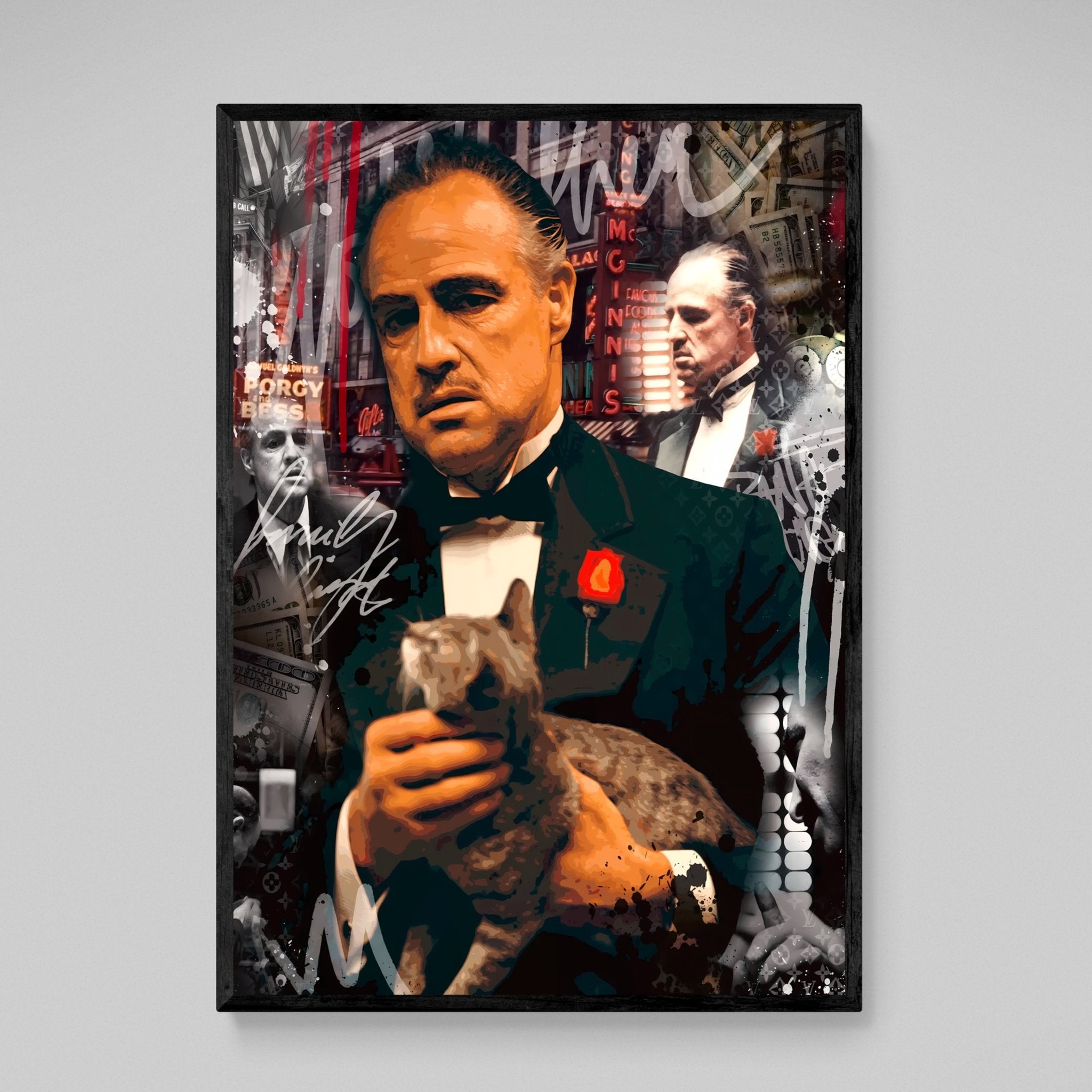 Godfather Wall Art - Luxury Art Canvas