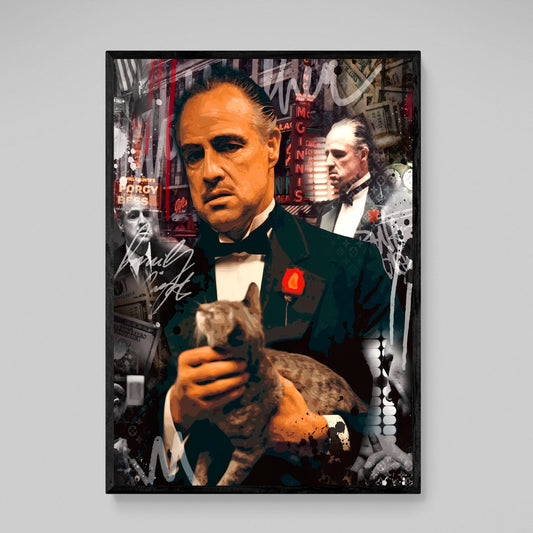 Godfather Wall Art - Luxury Art Canvas