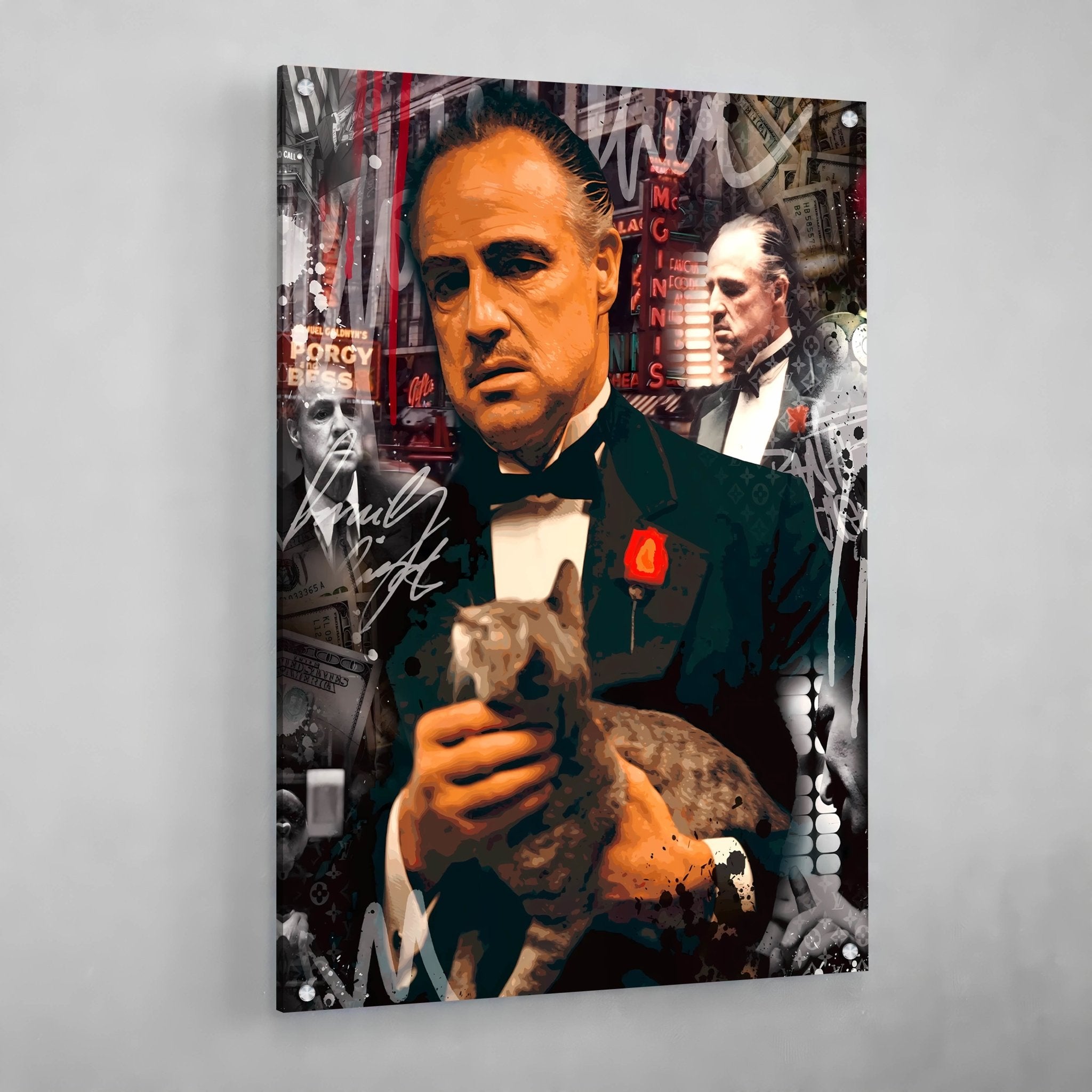Godfather Wall Art - Luxury Art Canvas