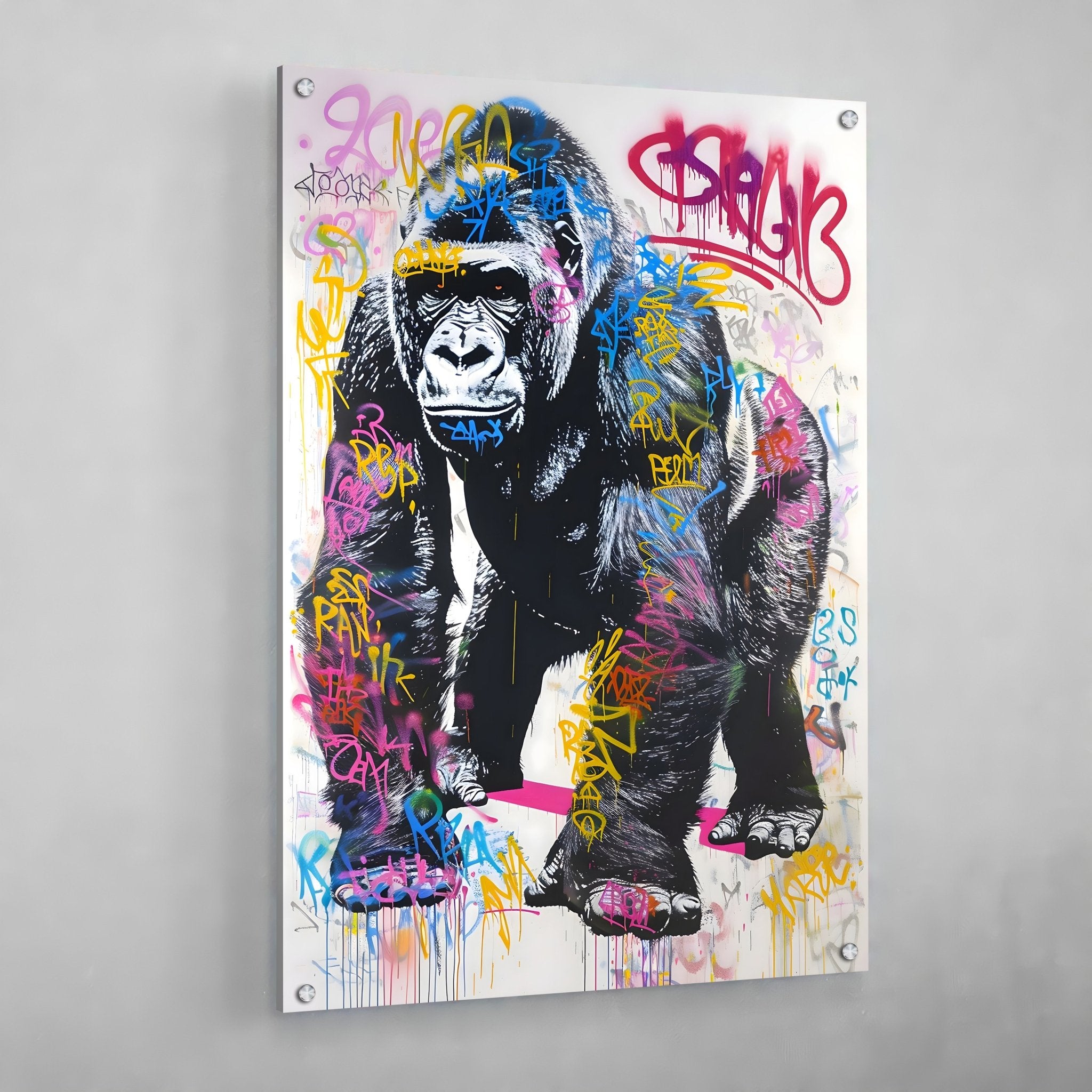 Gorilla Wall Art - Luxury Art Canvas