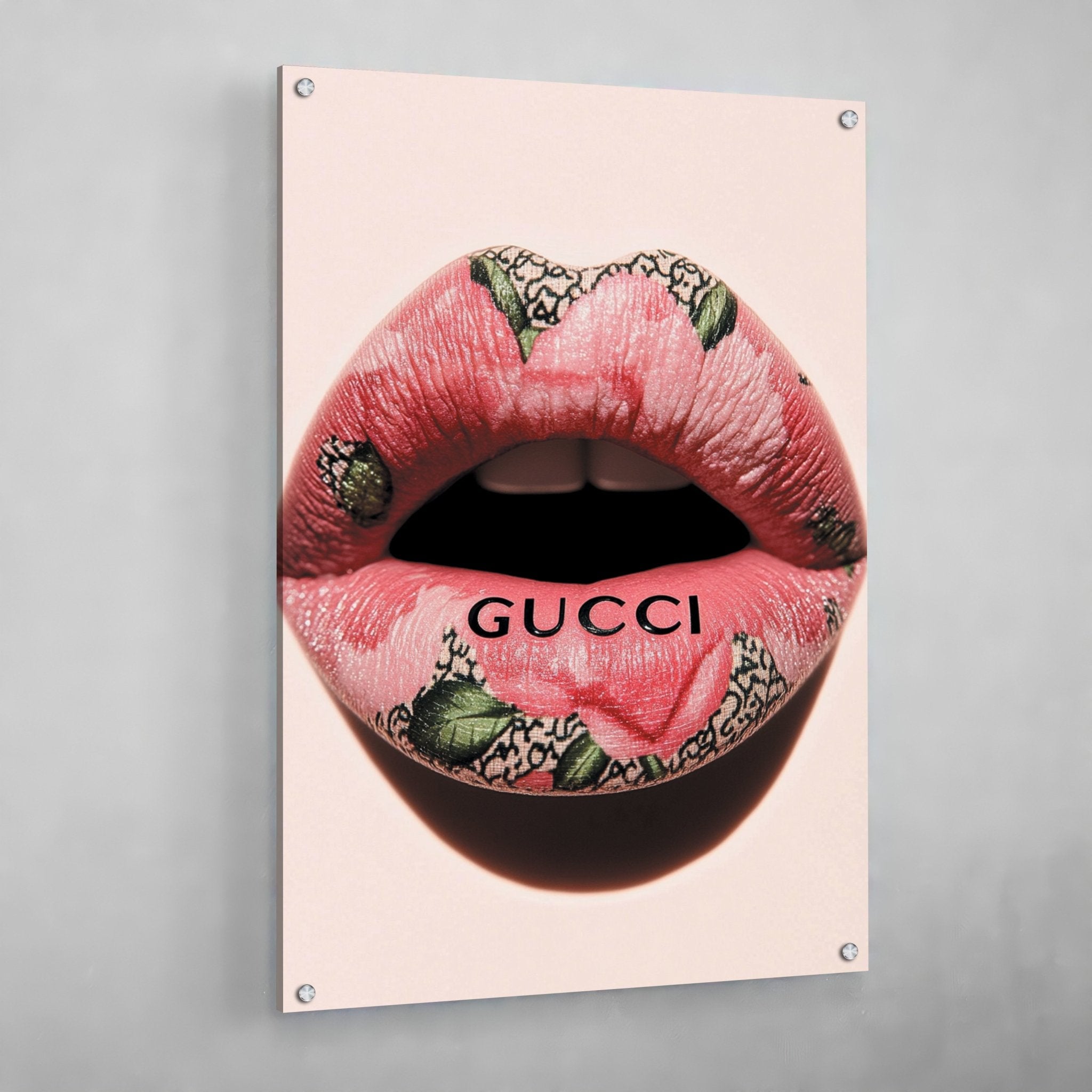 Gucci Canvas Wall Art - Luxury Art Canvas