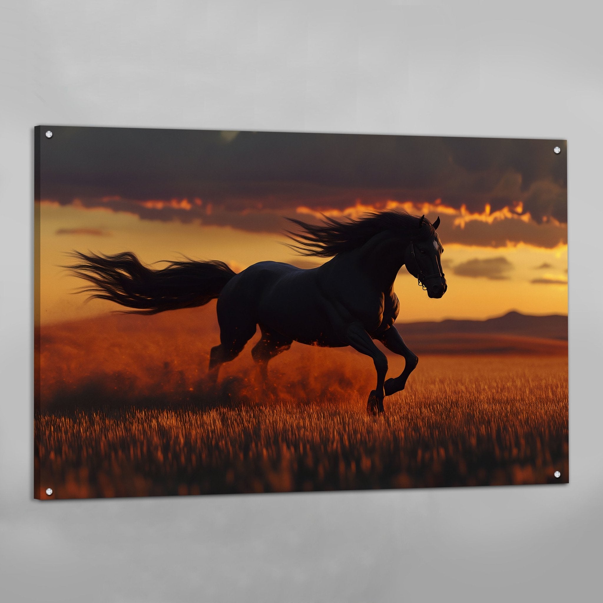 Horse Canvas Wall Art - Luxury Art Canvas