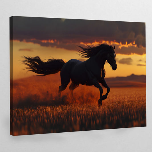 Horse Canvas Wall Art - Luxury Art Canvas