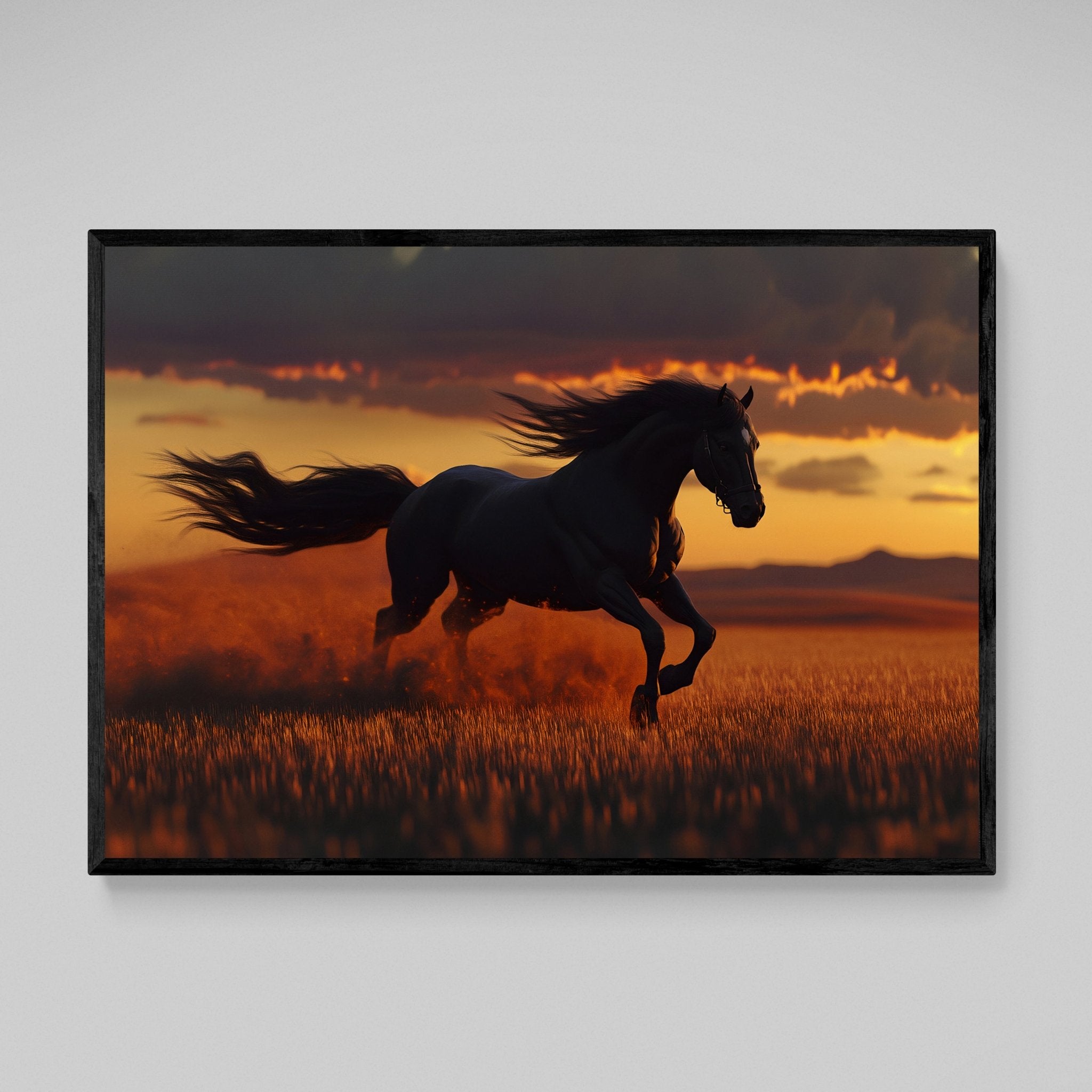 Horse Canvas Wall Art - Luxury Art Canvas