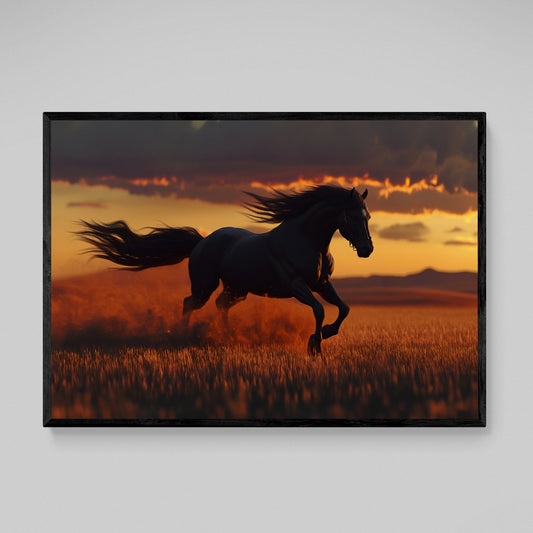 Horse Canvas Wall Art - Luxury Art Canvas