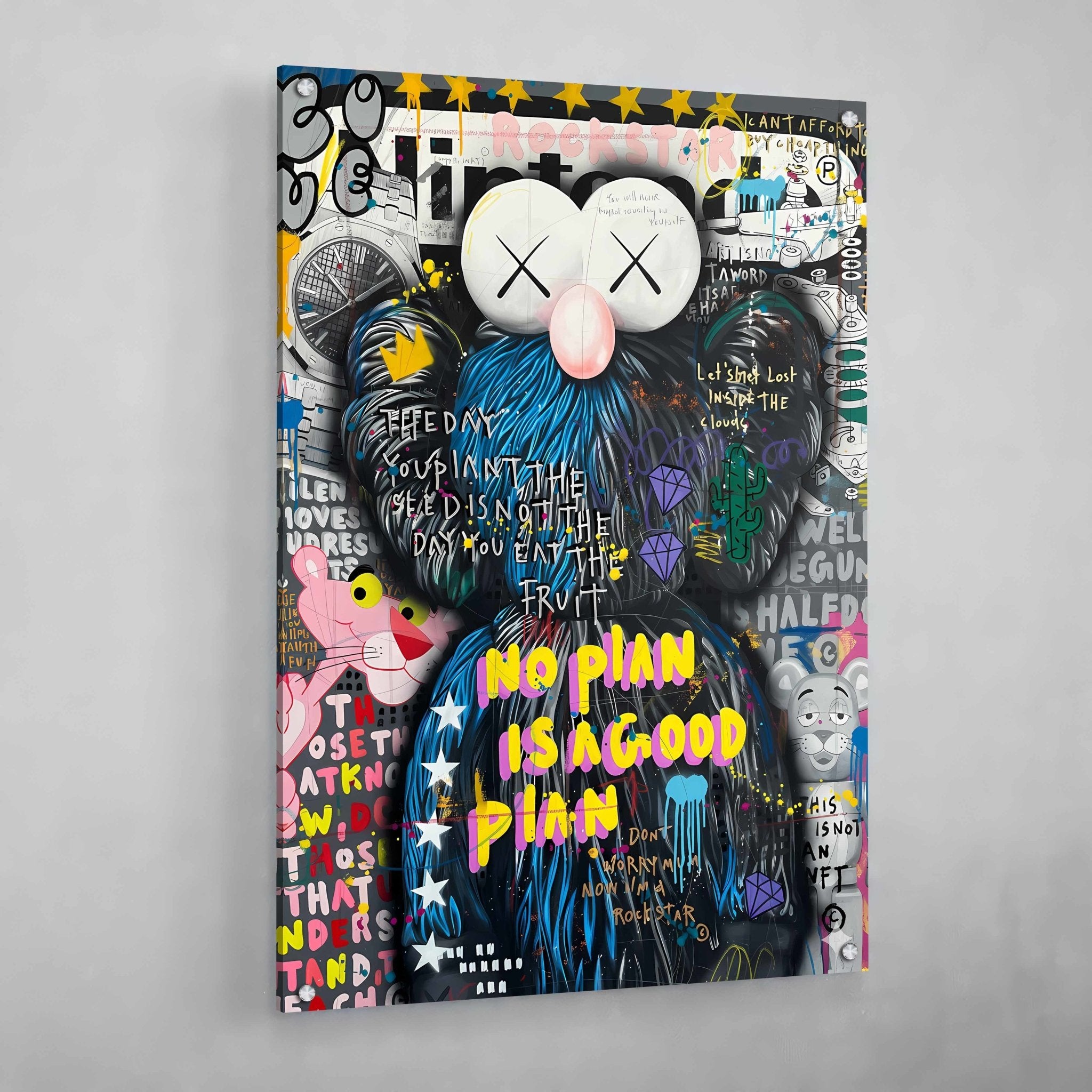 HypeBeast Graffiti Canvas Art - Luxury Art Canvas