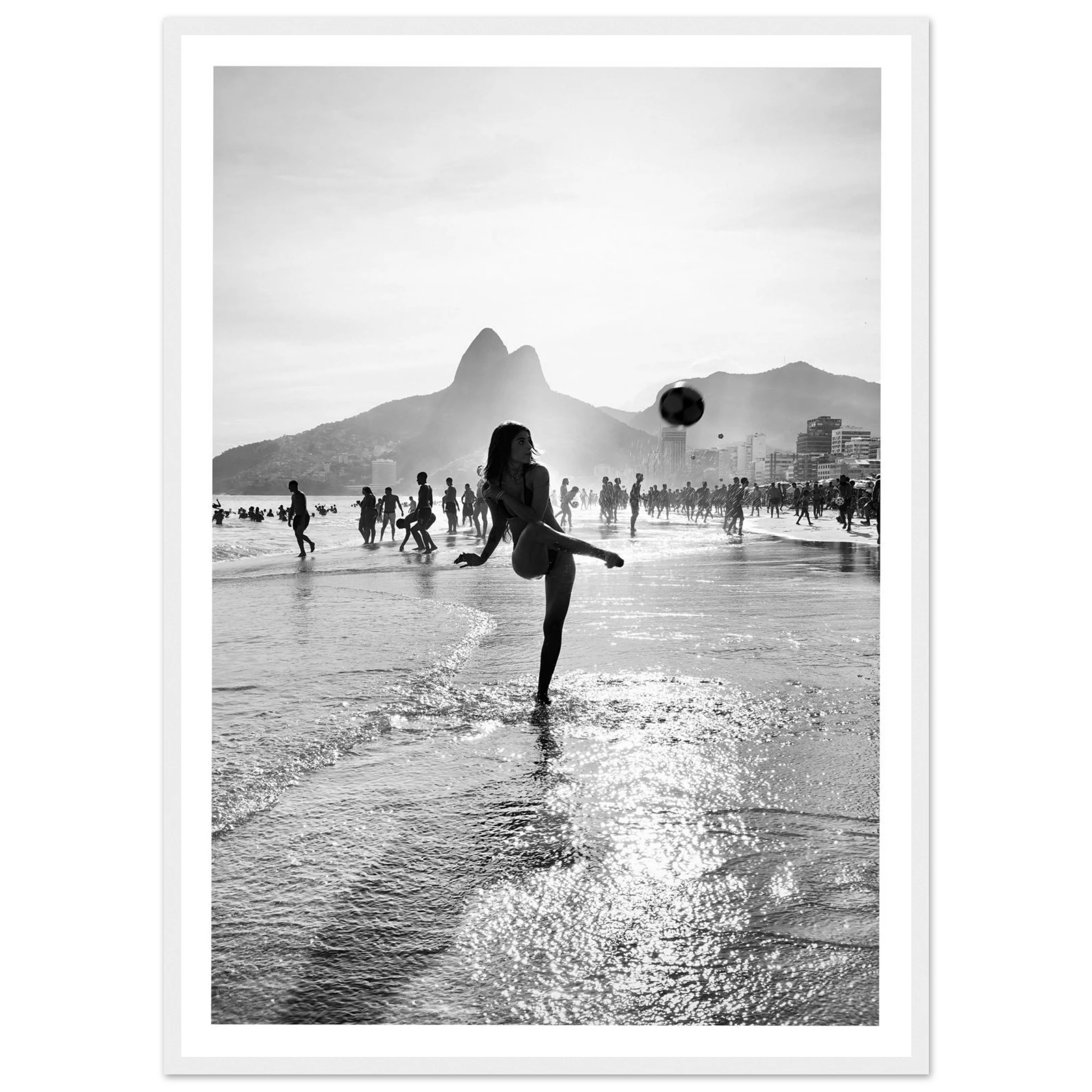 Ipanema Brazil Photography Wall Art - Luxury Art Canvas