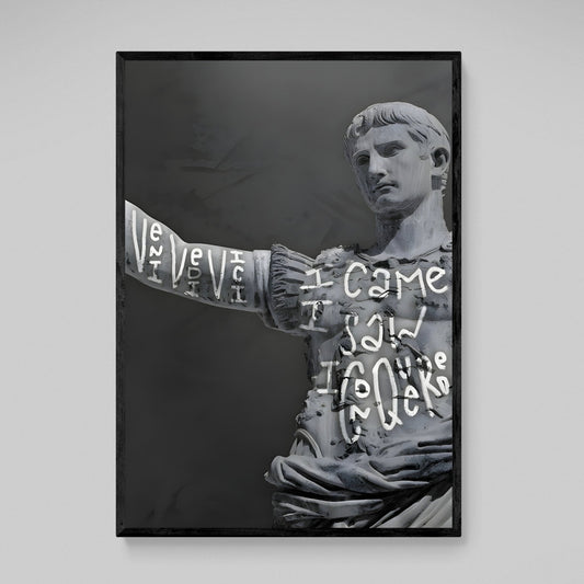Julius Caesar Motivational Wall Art - Luxury Art Canvas