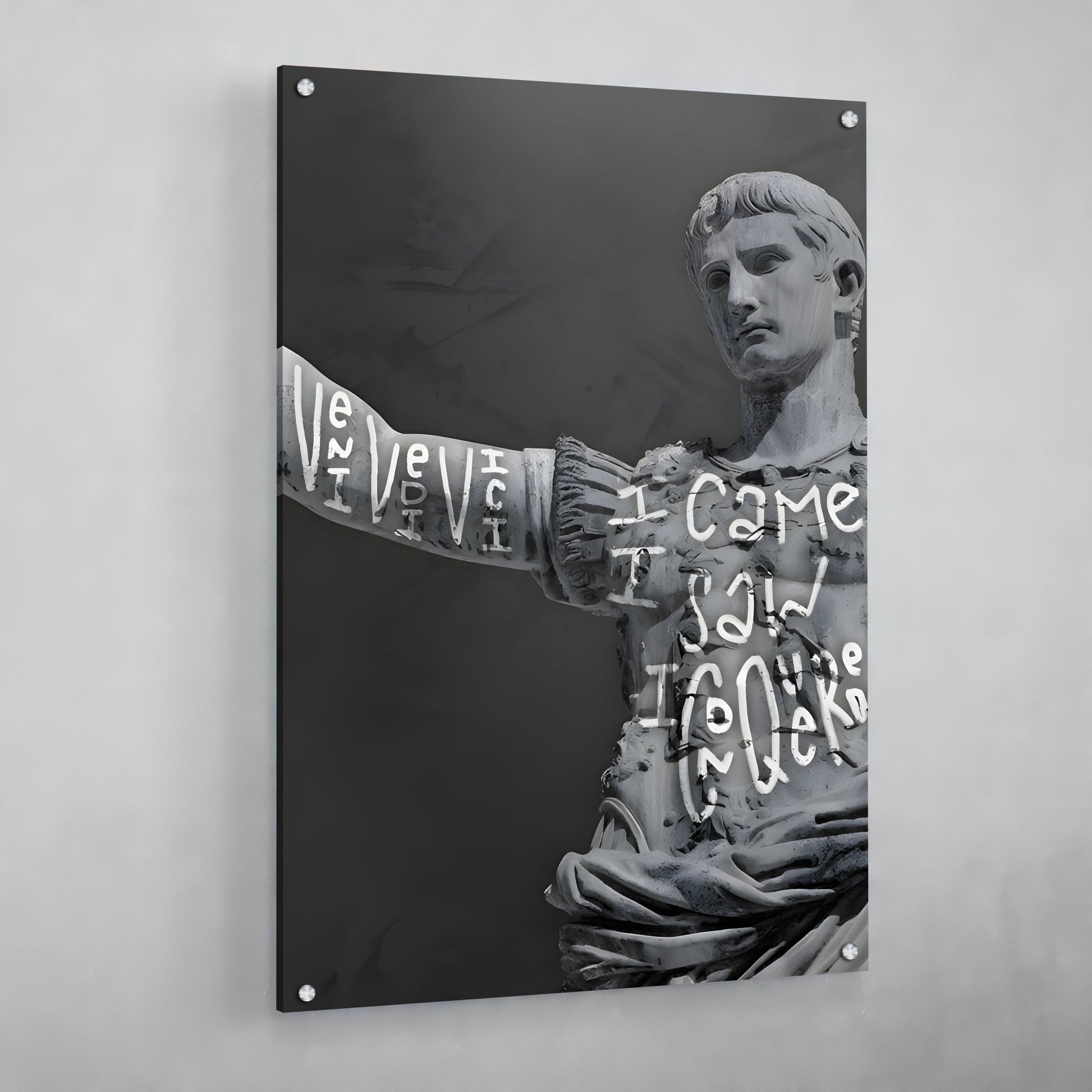 Julius Caesar Motivational Wall Art - Luxury Art Canvas
