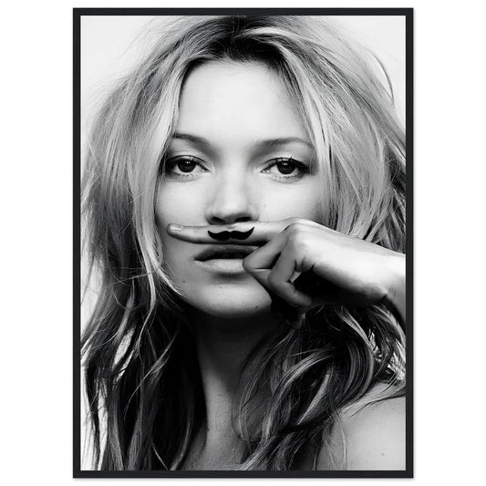 Kate Moss Photography Wall Art - Luxury Art Canvas