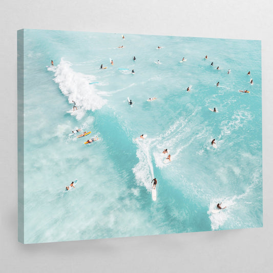 Large Coastal Wall Art - Luxury Art Canvas