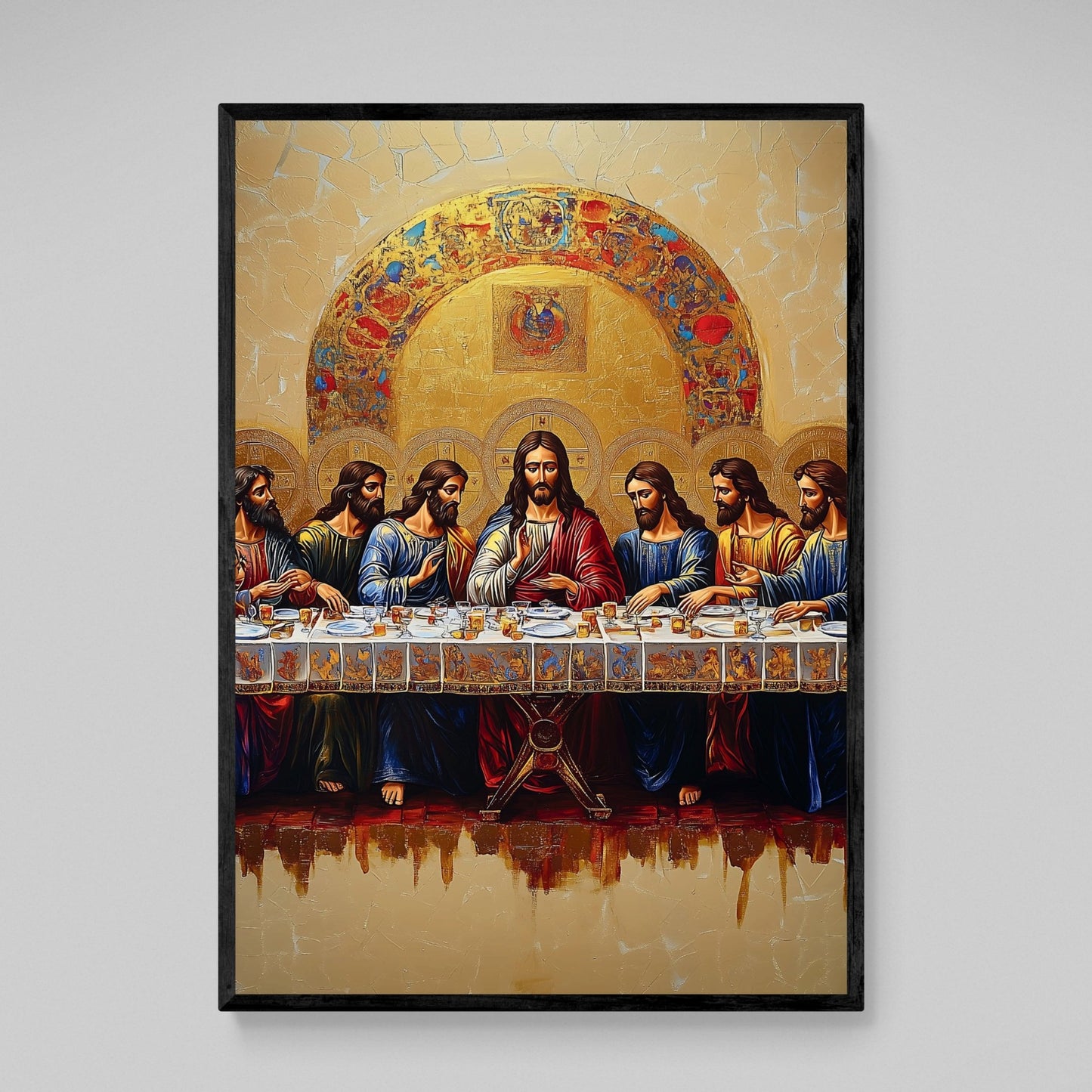 Last Supper Wall Art - Luxury Art Canvas