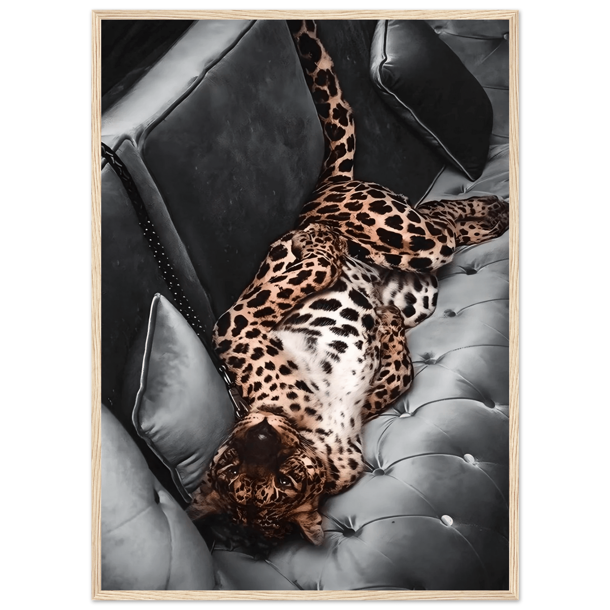 Leopard Photography Wall Art - Luxury Art Canvas