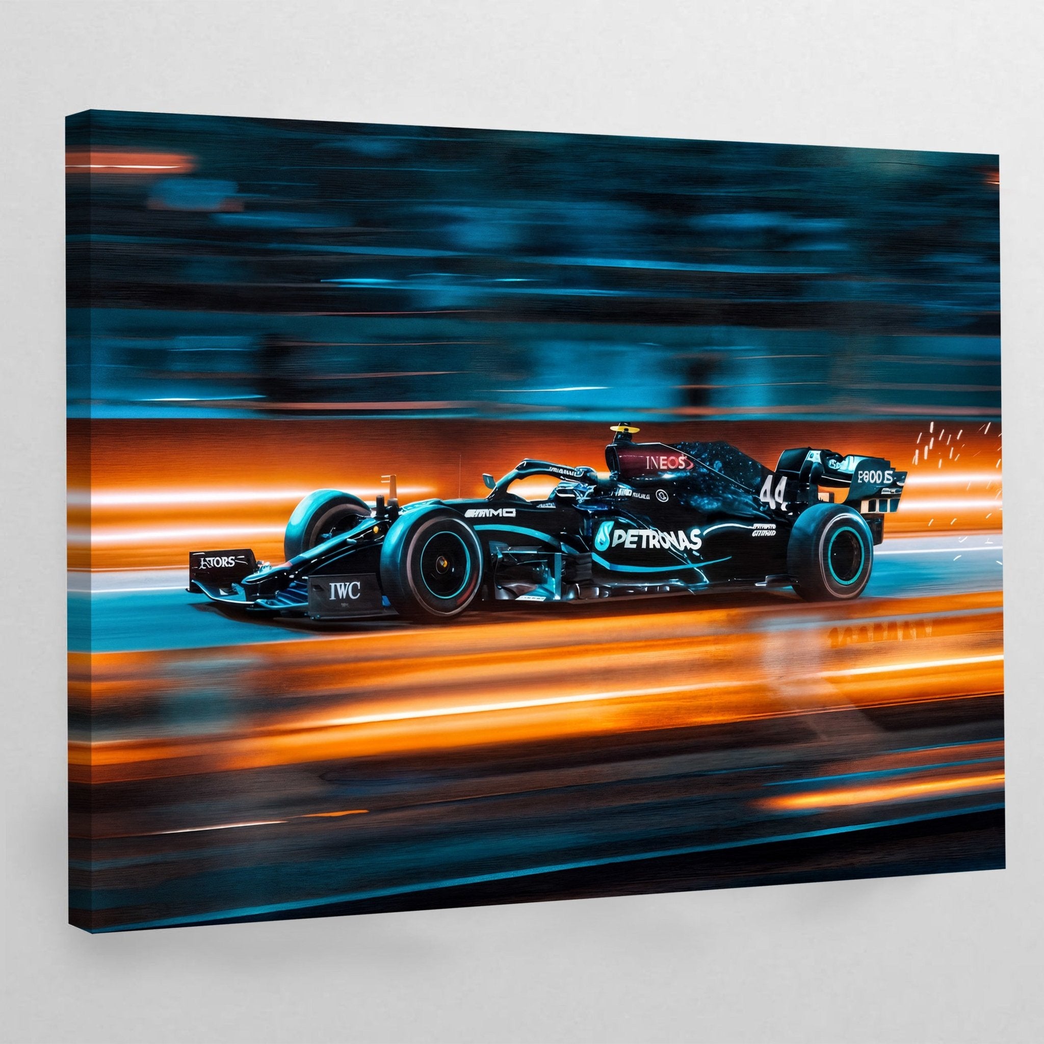 Mercedes F1 Canvas Art - Luxury Art Canvas