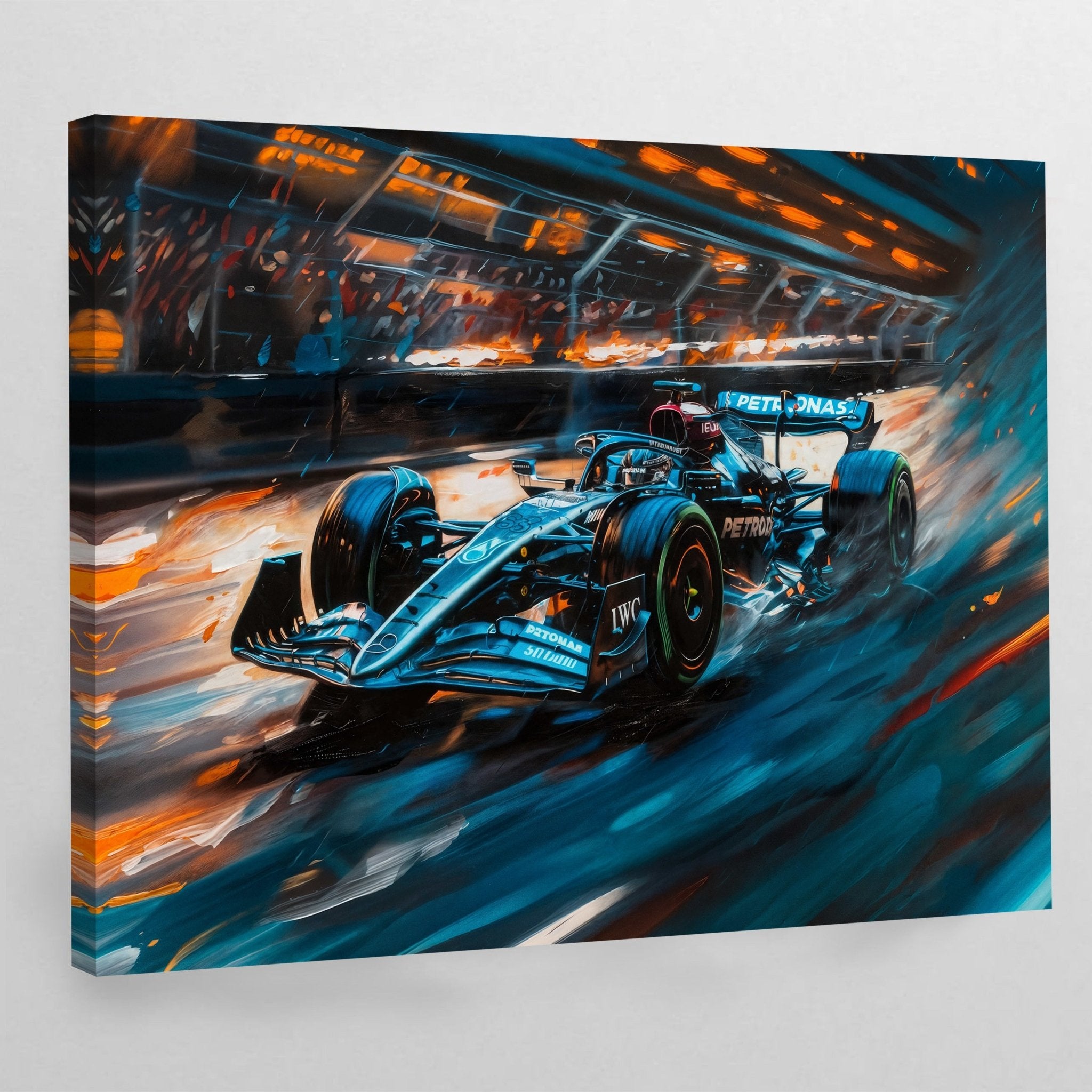 Mercedes F1 Canvas Wall Art - Luxury Art Canvas