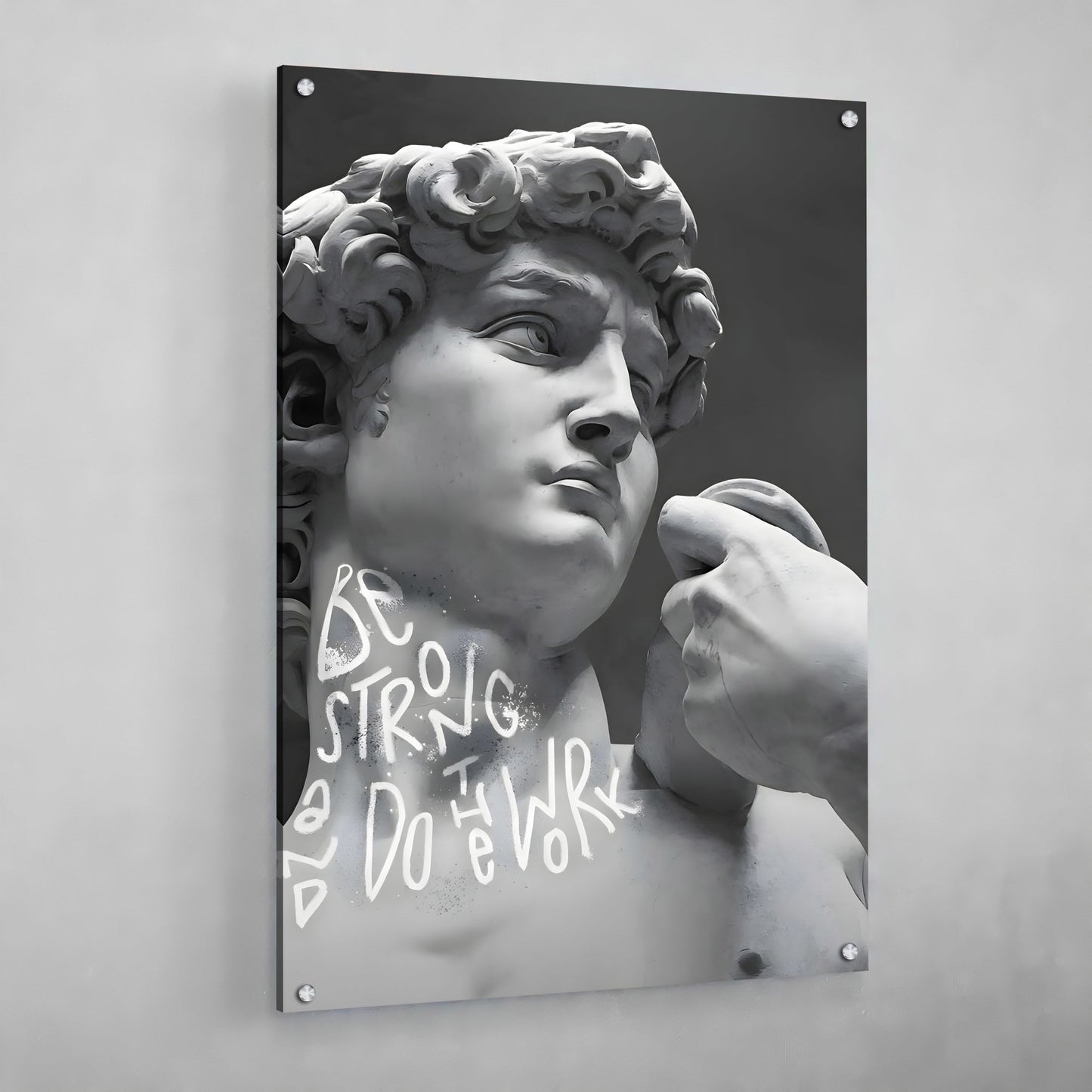 Michelangelo David Motivational Wall Art - Luxury Art Canvas
