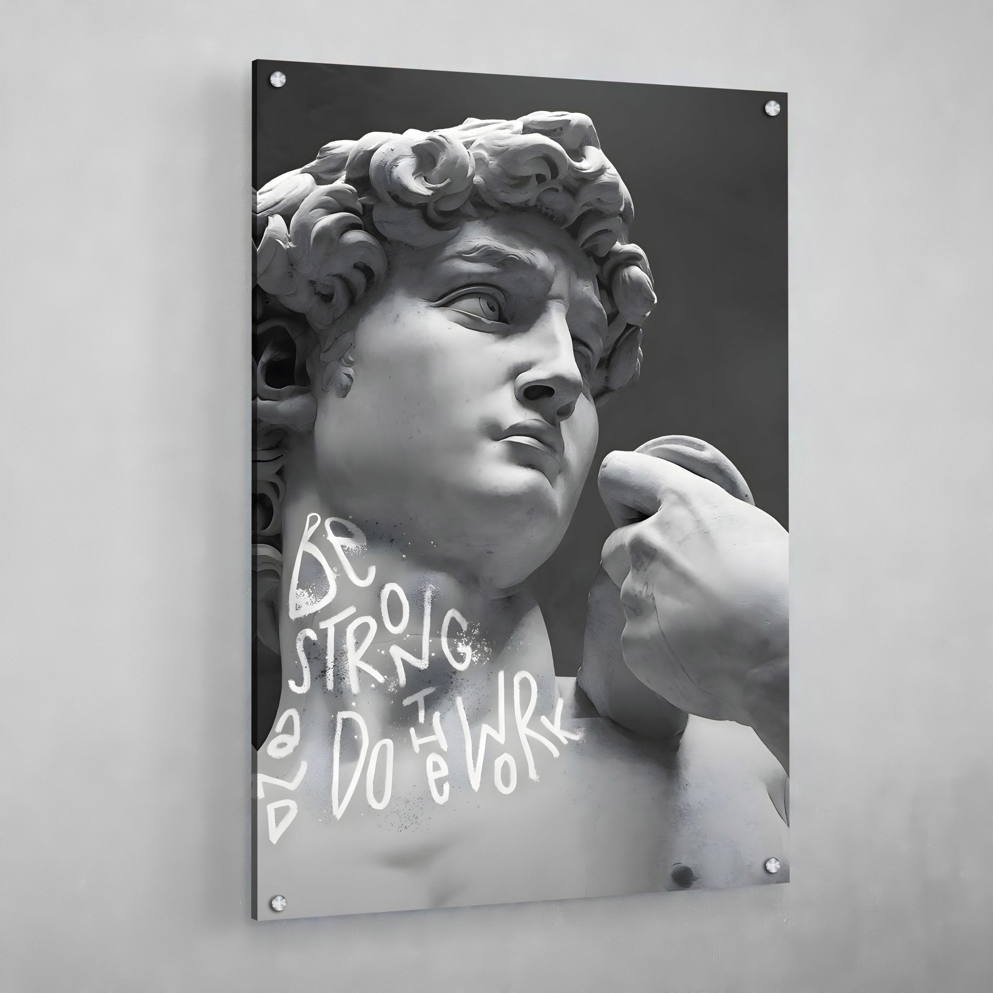 Michelangelo David Motivational Wall Art - Luxury Art Canvas