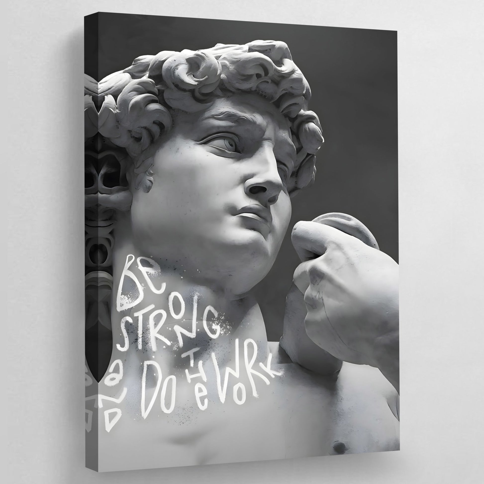 Michelangelo David Motivational Wall Art - Luxury Art Canvas