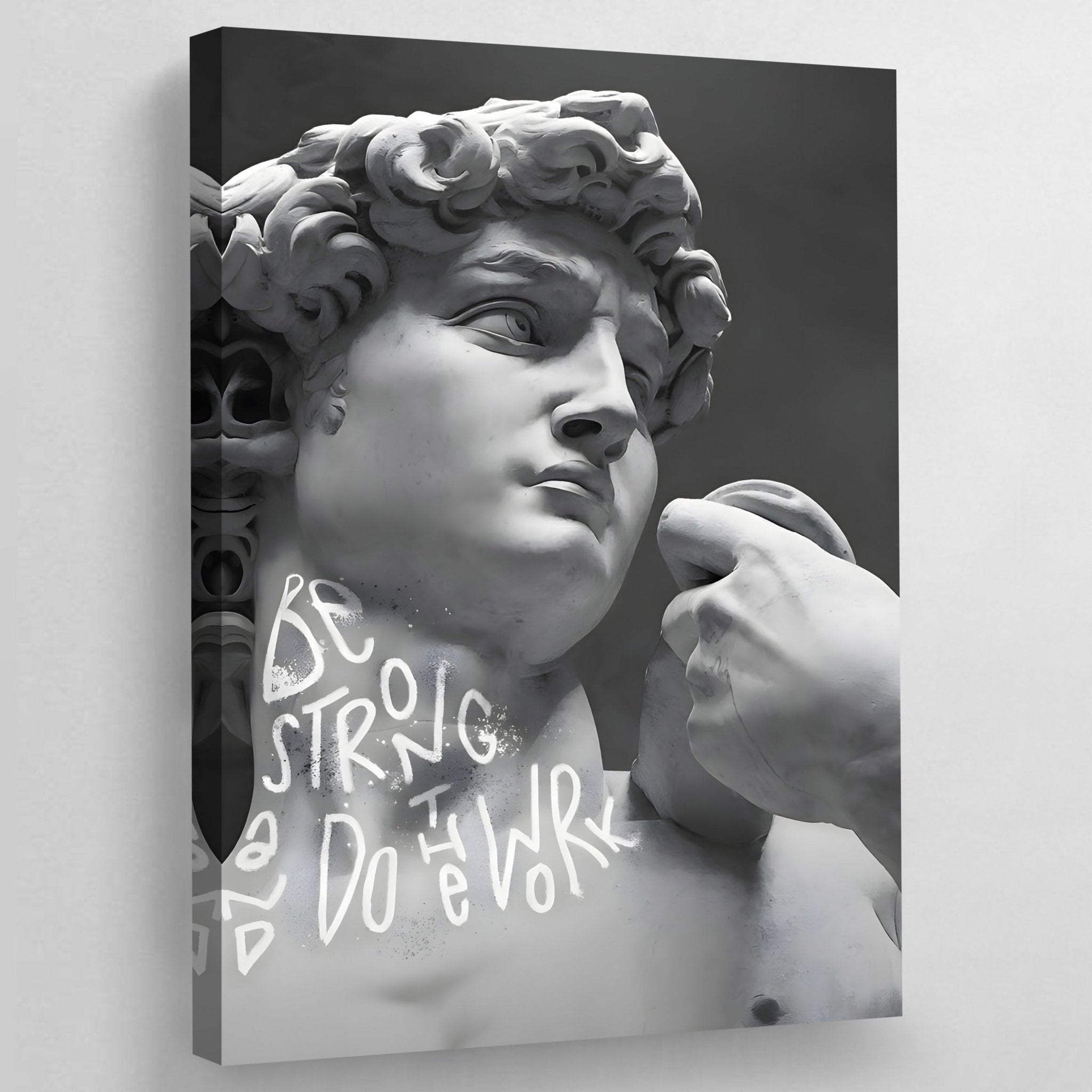 Michelangelo David Motivational Wall Art - Luxury Art Canvas