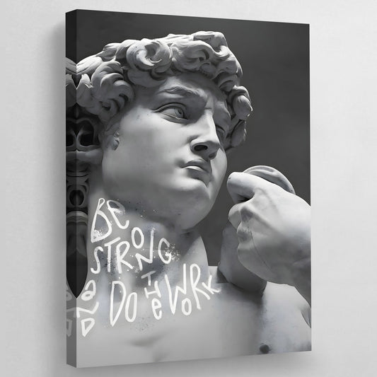Michelangelo David Motivational Wall Art - Luxury Art Canvas