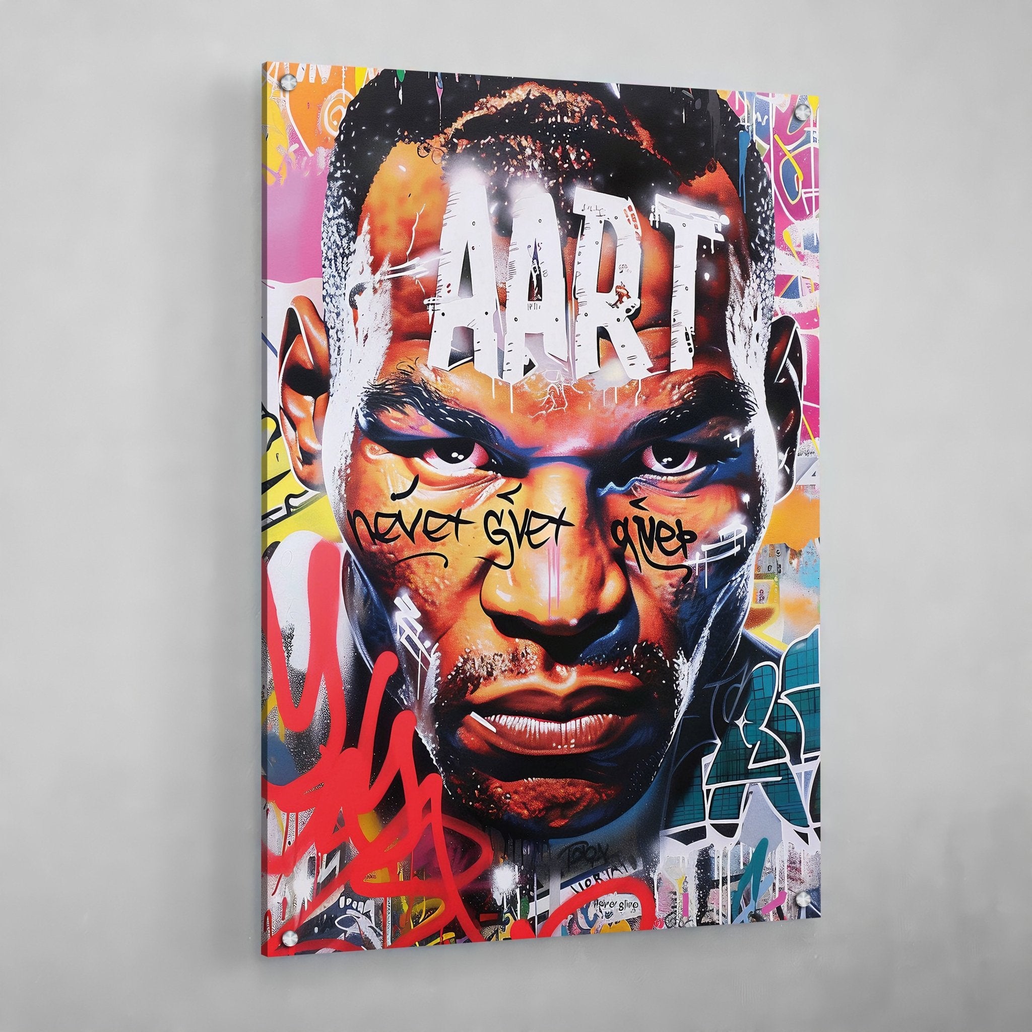 Mike Tyson Wall Art - Luxury Art Canvas