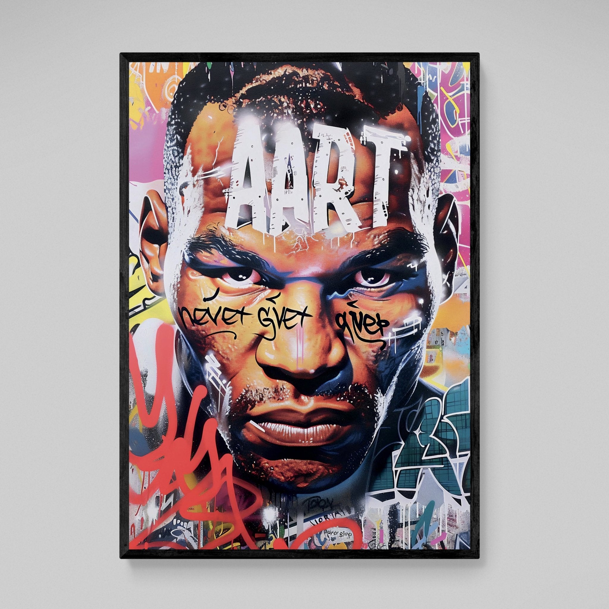 Mike Tyson Wall Art - Luxury Art Canvas