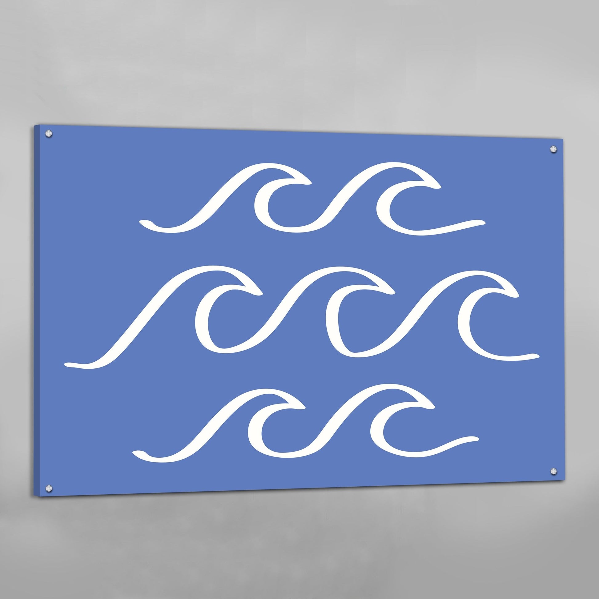 Minimalist Waves Wall Art - Luxury Art Canvas