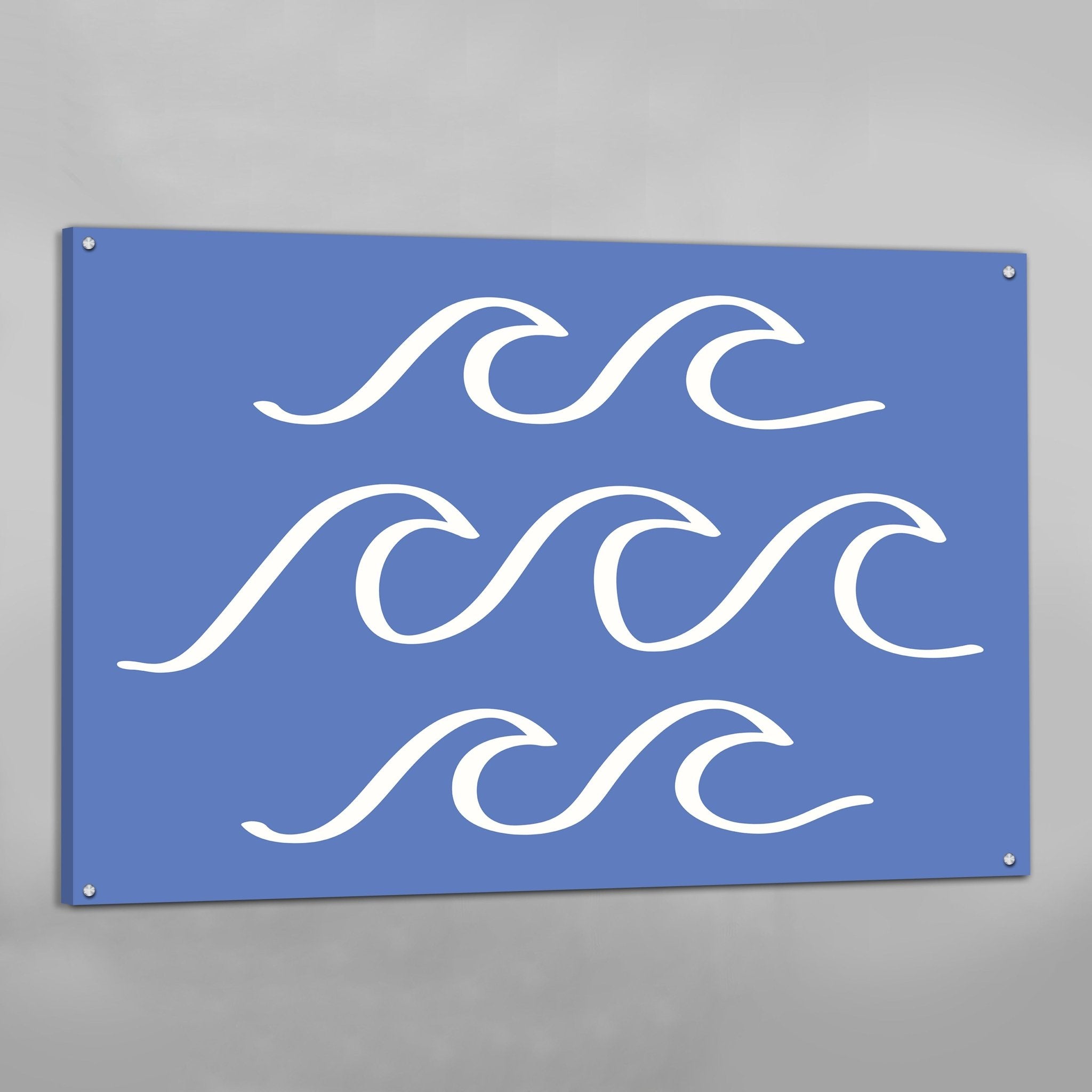 Minimalist Waves Wall Art - Luxury Art Canvas